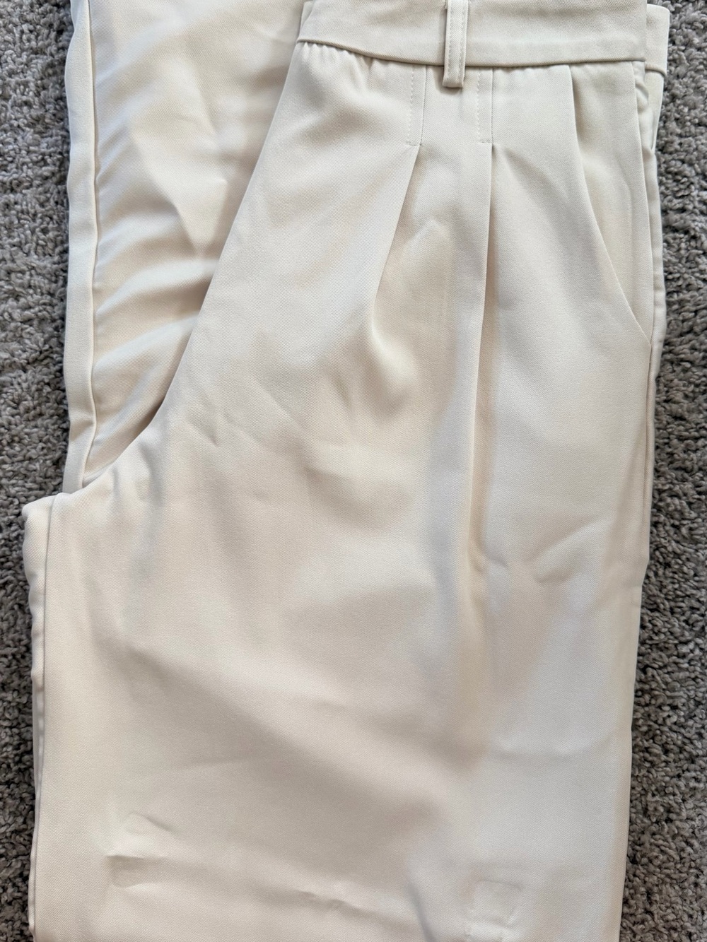 Women's Tailored Trousers - Classic Pleated Front